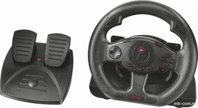 Gaming konzole i oprema - Trust GXT 580 Sano Vibration Feedback Racing Wheel, 180 degree wheel rotation - Avalon ltd